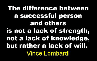 Believe it and achieve it – well, not quite!