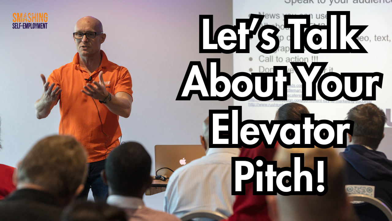 About Your Elevator Pitch - improve your networking